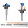QUARKZMAN 2 x Forstner Drill Bits 15 mm (3/5 Inch)