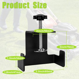 VANROUG Universal Lawn Mower Blade Removal Tool, Lawn Mower Blade Holder for Walking and Riding Mowers