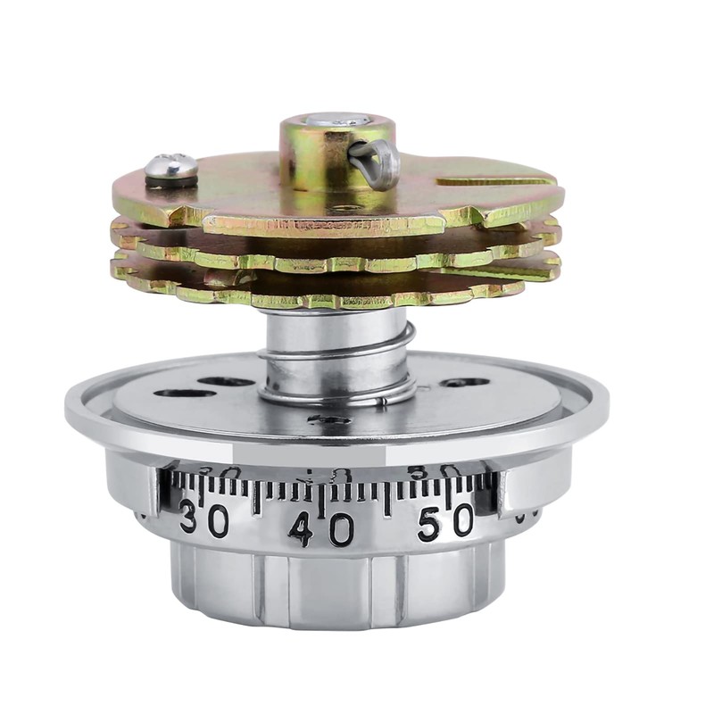 Cabinet Combination Lock with Disc Dial Mechanism - Premium Metal