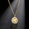 Dreamtimes Four Leaf Clover Necklace for Women Lucky Pendant Chain