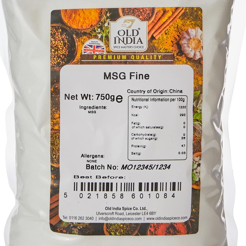 Old India MSG Fine 750g