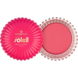 essence club SOLEIL Cream to Powder Blush, No. 01, Red, Natural, Matt, Vegan, Oil-Free, Paraben-Free, Nanoparticle Free, Pack of 1 (8.5 g)