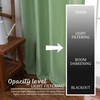 Best Home Fashion Oxford Anti-Rust Silver Grommet Curtains- Set of