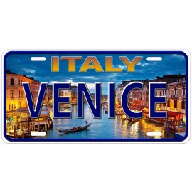 Venice Italy Novelty Car License Plate