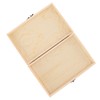 Cigar Humidor Box, Rectangular Rustic Design Humidor Cigar Box Cigar