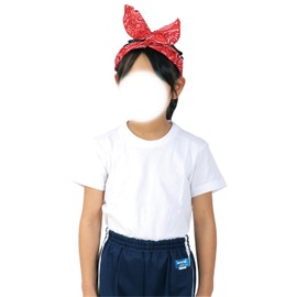 Artec 14774 Easy Bandana Headband Red Costume Cosplay Recital Play Party Accessory Children