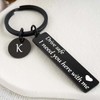 Drive safe keychain for boyfriend 26-letter keychain I need you