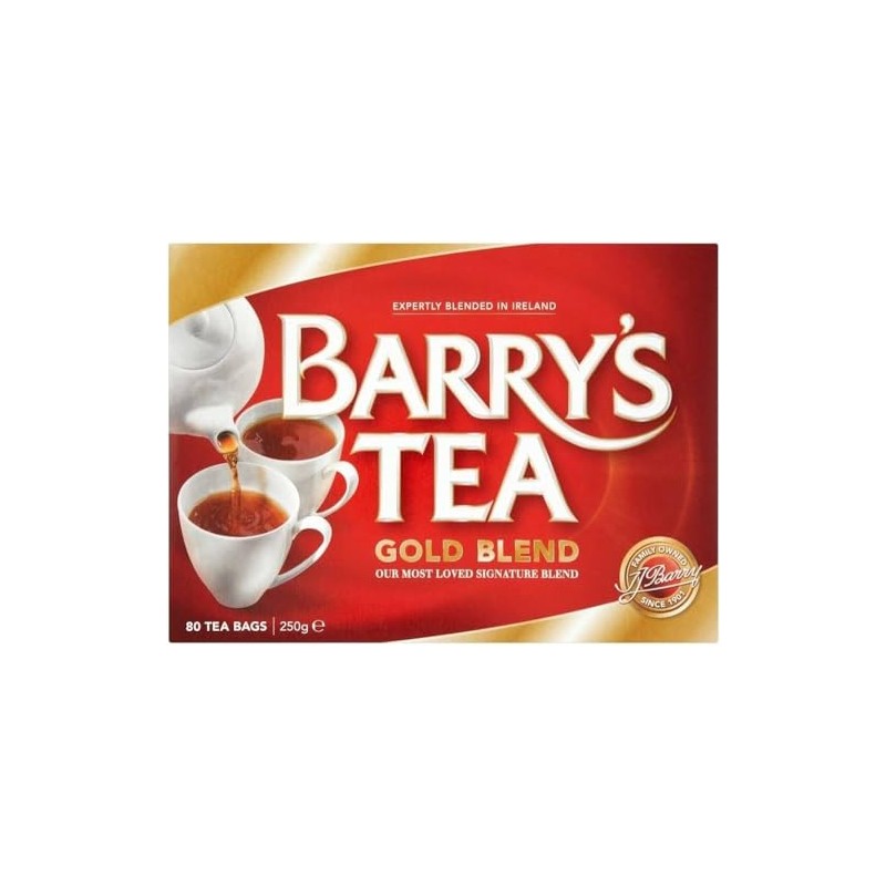 Saras Barry's Gold Blend Teabags 80's - 250g (Pack of