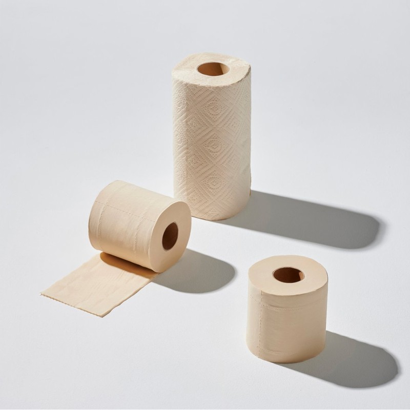JAJU [JAJU] Bamboo Dust-Free Roll Kitchen Towel _ 6 Rolls