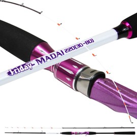 Fridayset53 Original Boat Madai Set 220 (30-80), Fishing Rod & Digital Counter Reel