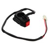 ULTECHNOVO Motorcycle Handlebar Remote Starter Ignition Button for Enhanced Performance