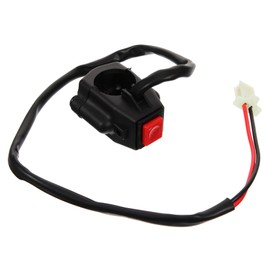 ULTECHNOVO Motorcycle Handlebar Remote Starter Ignition Button for Enhanced Performance and Safety Easy to Install for Various Motorcycle Models Splashproof and Design