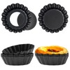 20 Pack Reusable Egg Tart Molds, 3 Inch Mini Tart