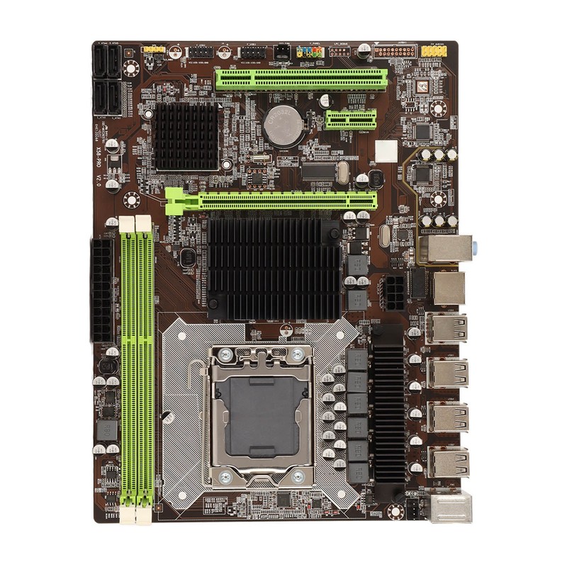 X58 Pro DDR3 Motherboard Dual Channel 2 DDR3 4 SATA2.0