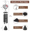 VENBEEL Memorial Sympathy Gifts, 36" Memorial Wind Chimes for Loss