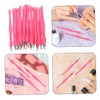 Beavorty 24pcs Ergonomic Cuticle Trimmer Pusher for Efficient Dead Skin