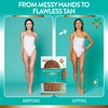VeganTan Self Tan Tanning Mitt Double Sided Washable Reusable Glove