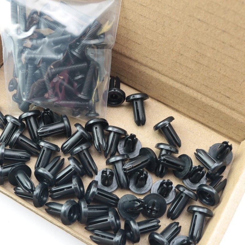 Pro Bamboo Kitchen 50PCS Pegboard Hooks Accessories Nylon Expansion Screw
