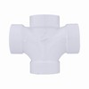 CHARLOTTE PIPE 1 1/2 DWV Double Sanitary TEE DWV (Drain,