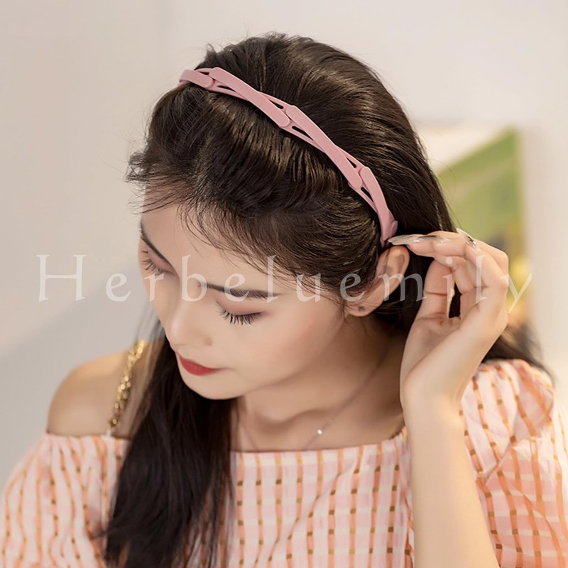 Herbeluemily Headband Folding, Hair Band, Bangs Clip, Hair Ornament, Compact,