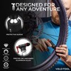 Velo-Tool™ CO2 Inflator Bike Pump–Premium Black/Silver, Quick & Lightweight +
