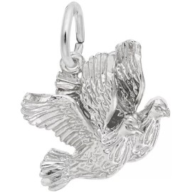 Rembrandt Sterling Silver Turtle Doves Charm by Rembrandt