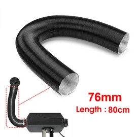 42/60/75mm Preheater Hose Air Inlet Pipe Air Duct Drain Hose Car Heater Parking Combustion Repair Spare Ripple Air Inlet Flexible Aluminum Ducting Foil Car Heater