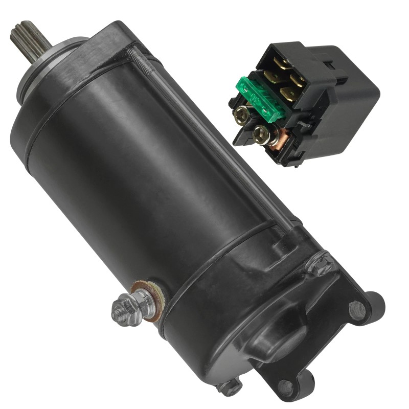 Caltric Starter And Relay Solenoid for Kawasaki Vulcan 1500 VN1500