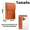 Bolso Bandolera Pequeño para Teléfono Móvil, Bolso de Hombro, Bolsas