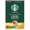Starbucks 2 Boxes Starbucks Creme Brulee Keurig K-Cups Pods Natural