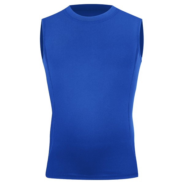 Runceptual Youth Boys Compression Sleeveless Shirt Undershirts Workout Base Layer