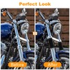PSLER 39mm Motorcycle Front Fork Covers Guards Rubber Gaiters Gators