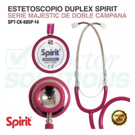 Spirit Estetoscopio Spirit Para Adulto Con Doble Campana