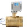 HSH-Flo 2 Way 1-1/4 inch 9-24VAC/DC 12VDC Normally Closed Brass