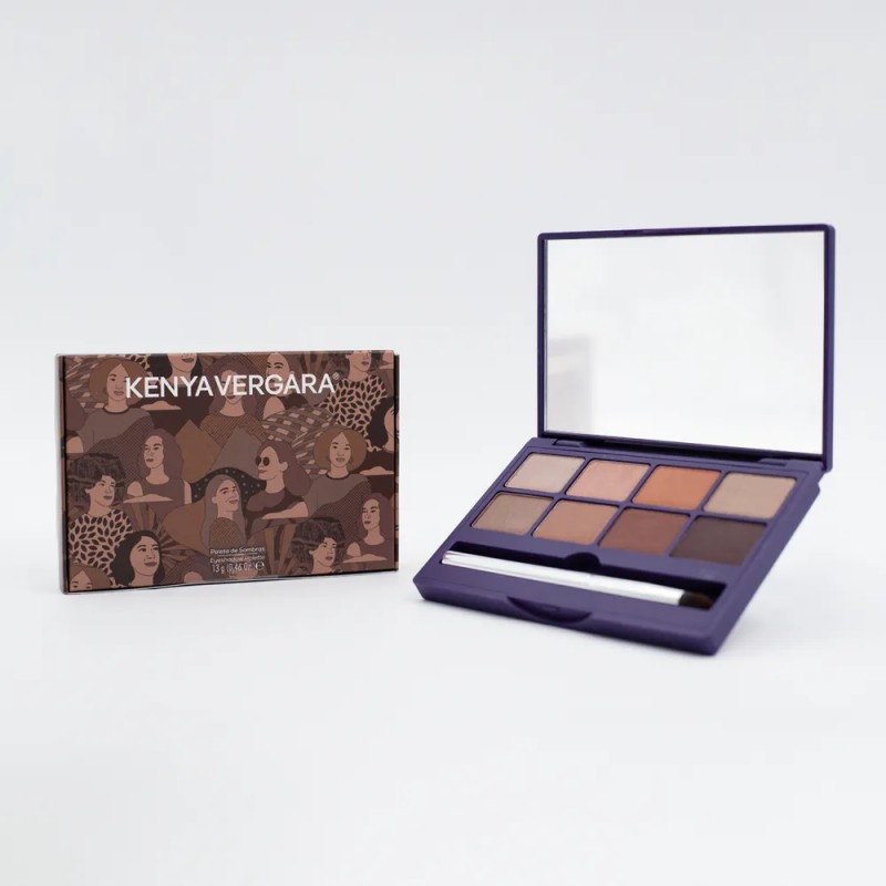 Paleta De Sombras Marrones, Seytú Marrón Claro