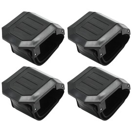 ZUDKSUY 4Pcs UTV Front Windshield Clamps Kit, Adjustable Windshield Fixed Clamps Straps Kit, Replacement for Polaris Ranger RZR Replacement for Can Am Commander Defender X3 Maverick