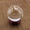 FTVOGUE Mini Clear Crystal Ball, 40mm Natural K9 Crystal Ball