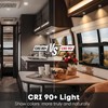 acegoo Swivel RV Light Recessed Puck Light 12V LED Spotlight