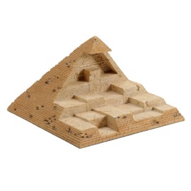 Veronese Design 3 1/2" Tall Egyptian Gods Miniature Collectible Resin Figurine (Pyramid Display, Sand)