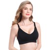 Suekaphin Nursing Bra 5pack Wireless Deep V Neck Maternity Nursing