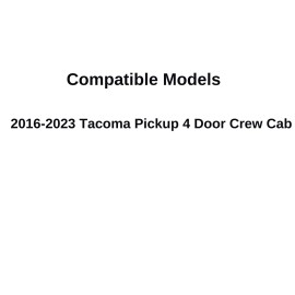 NAGD Fits 16-23 Toyota Tacoma Pickup 4D Crew Cab Driver Left Rear Door Window Glass