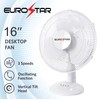 EUROSTAR 16" Oscillating Desktop Fan