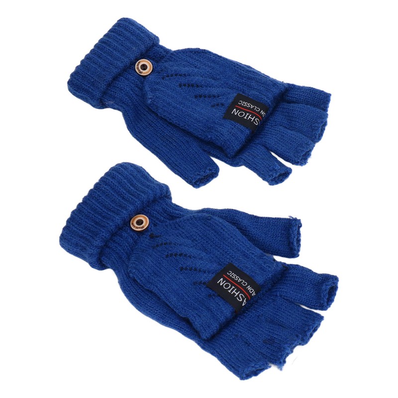 1 Pair USB Heated Gloves Electric Heating Thermal Knitting Gloves