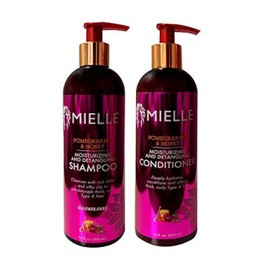 Mielle Pomegranate & Honey Moisturizing/Detangling Shampoo and Conditioner SET (12 fl. oz Each) | Mielle Organics
