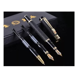 Francisco® Elegante Pluma Estilografica De Alta Calidad Con Tres Puntas