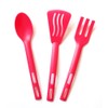 Kitchen Cooking Tools 3Pcs Mini Nylon Kitchen Utensils Set Slotted