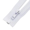 Sawoake 2PCS #5 45 Inch Separating Jacket Zippers for Sewing