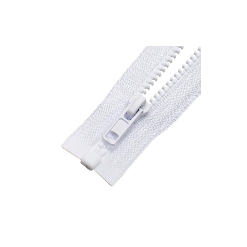 Sawoake 2PCS #5 45 Inch Separating Jacket Zippers for Sewing