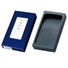 Kuretake HA205-45 Inkstone, Genuine Stone, Blue Indigo, 4.5 Flat