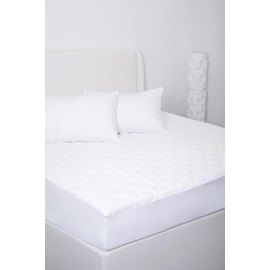 Queen Size Bamboo Viscose Mattress Protector with 6"-18" Deep Pocket, Machine Washable Bamboo Mattress Cover for Bed, Breathable & Waterproof